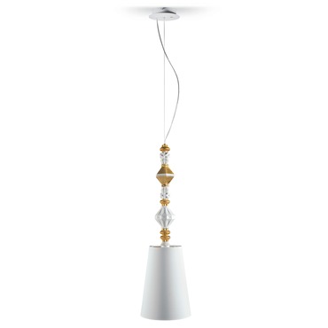 Belle De Nuit II Pendant | Lladro at Lightology Belle De Nuit II Pendant