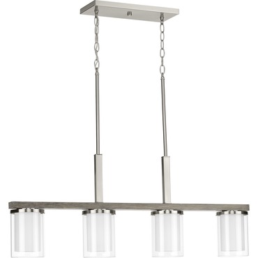 Mast Linear Chandelier | Progress Lighting at Lightology Mast Linear Chandelier