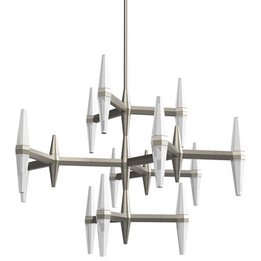 Prism Multi Tier Chandelier | Blackjack Lighting at Lightology Prism Multi Tier Chandelier