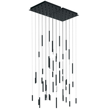 Steelos Modular Linear Multi-Light Suspension | Blackjack Lighting at Lightology Steelos Modular Linear Multi-Light Suspension