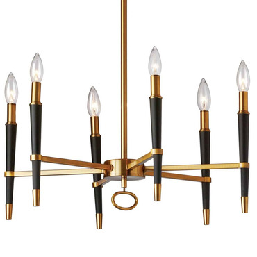 Langford Candlelight Chandelier | Dainolite at Lightology Langford Candlelight Chandelier