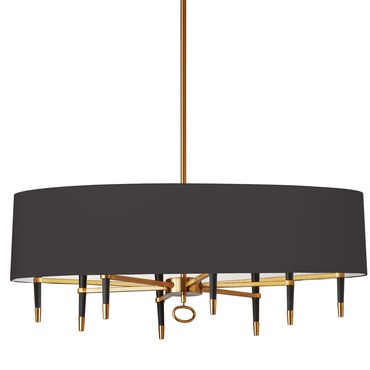 Langford Linear Chandelier With Shade