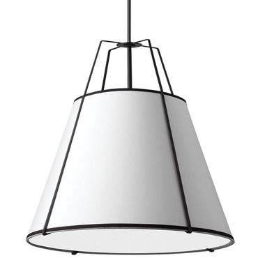 Trapezoid Large Tapered Pendant | Dainolite at Lightology Trapezoid Large Tapered Pendant