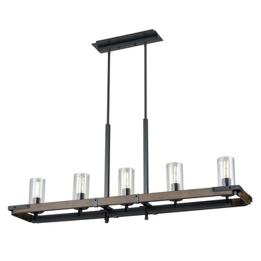 Okanagan Linear Pendant | DVI Lighting at Lightology Okanagan Linear Pendant