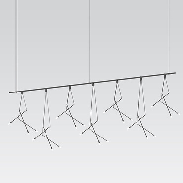 Suspenders 1-Tier Linear Pendant