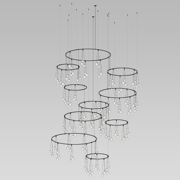 Suspenders Vertical Ring Matrix Pendant with Ladder Lights by SONNEMAN - A  Way of Light, SLS0163