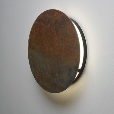 Fortis Round Outdoor Wall Sconce