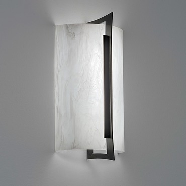 Genesis Half Cylinder Wall Sconce | UltraLights at Lightology Genesis Half Cylinder Wall Sconce