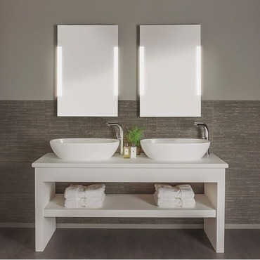 Imola Bathroom Mirror with Light | Astro Lighting at Lightology Imola Bathroom Mirror with Light