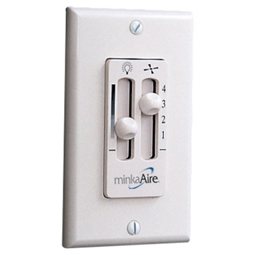 WC116L 4-Speed Fan / Light Wall Control