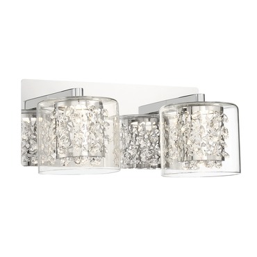 Wild Gems Bathroom Vanity Light | George Kovacs at Lightology Wild Gems Bathroom Vanity Light