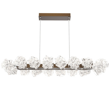 Blossom Linear Chandelier | Hammerton Studio at Lightology Blossom Linear Chandelier