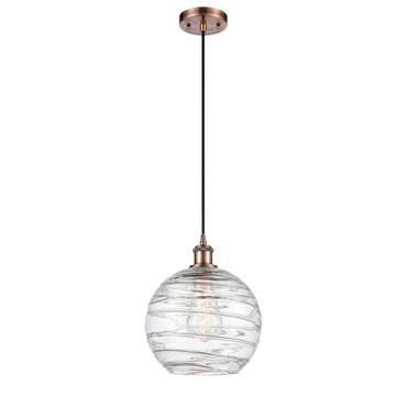 Ballston Deco Swirl Pendant By Innovations Lighting 516 1s Ac G1213 10