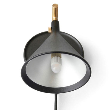 Cast Plug-in Wall Sconce