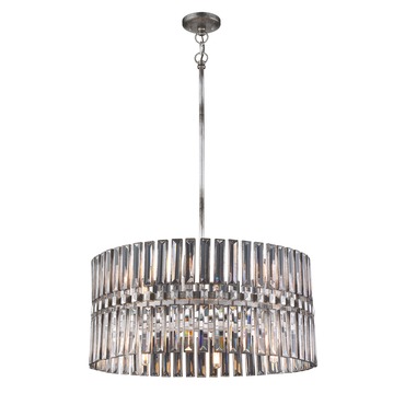 Belle Aurore Drum Pendant | Metropolitan Lighting at Lightology Belle Aurore Drum Pendant