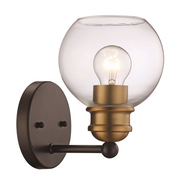 Warm Globe Wall Sconce