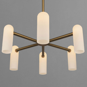 Odyssey Round Chandelier | Schwung Home at Lightology Odyssey Round Chandelier