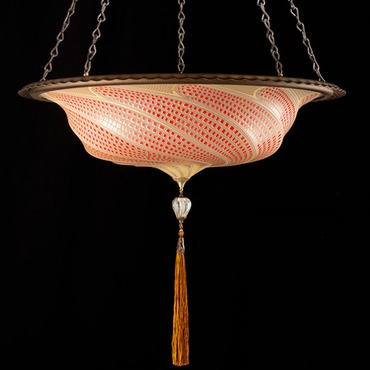 Scudo Saraceno Glass Pendant