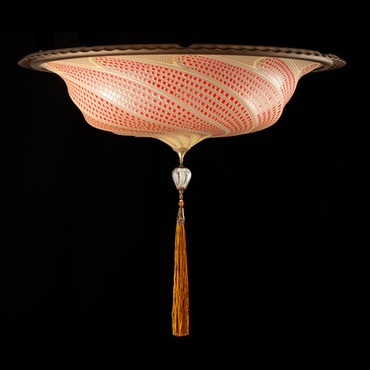 Scudo Saraceno Glass Ceiling Light | Venetian Designs at Lightology Scudo Saraceno Glass Ceiling Light