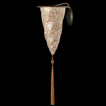 Cesendello Glass Straight Wall Sconce | Venetian Designs at Lightology Cesendello Glass Straight Wall Sconce