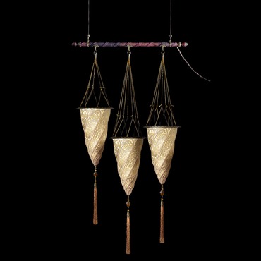 Cesendello Glass Rod Pendant | Venetian Designs at Lightology Cesendello Glass Rod Pendant