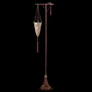 Cesendello Glass Floor Lamp