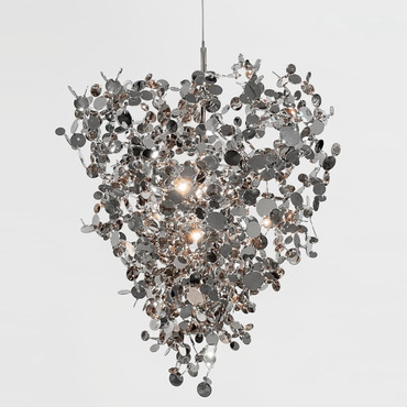 Argent Small Chandelier | Terzani USA at Lightology Argent Small Chandelier