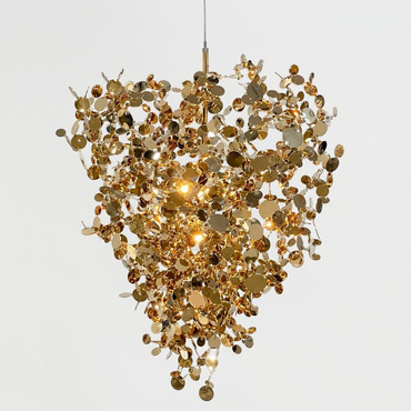 Argent Small Chandelier | Terzani USA at Lightology Argent Small Chandelier