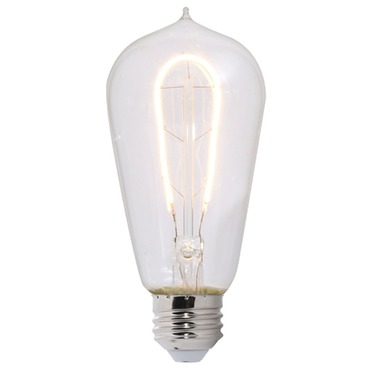 ST18 Med Base Curved Filament 4W 120V 2200K 95CRI 2-PACK | Bulbrite at Lightology ST18 Med Base Curved Filament 4W 120V 2200K 95CRI 2-PACK