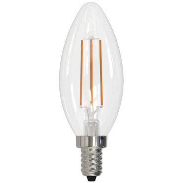 B11 Filament Candelabra Base 5W 120V 3000K 80CRI 4-PACK | Bulbrite at Lightology B11 Filament Candelabra Base 5W 120V 3000K 80CRI 4-PACK