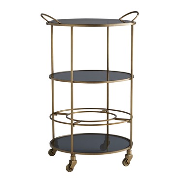 Crestwood Bar Cart | Arteriors Home at Lightology Crestwood Bar Cart