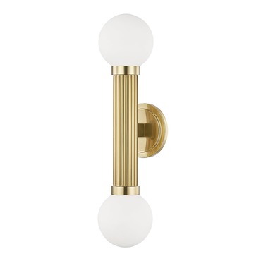 Reade Double Wall Sconce | Hudson Valley Lighting at Lightology Reade Double Wall Sconce