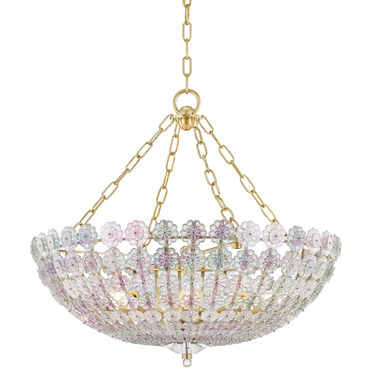 Floral Park Chandelier | Hudson Valley Lighting at Lightology Floral Park Chandelier
