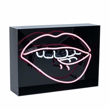 Neon Light Lips Box