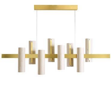 Black Note Keys Linear Pendant | LZF at Lightology Black Note Keys Linear Pendant