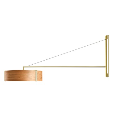 Thesis Swing Arm Plug-in Wall Sconce