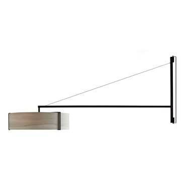 Thesis Swing Arm Plug-in Wall Sconce