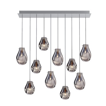 Soap Linear Multi Light Chandelier | Bomma at Lightology Soap Linear Multi Light Chandelier