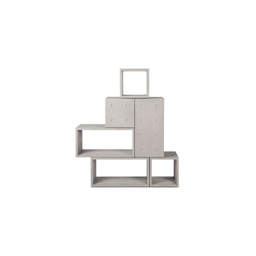 Dice Storage Module Combo 3M + 3L | Lyon Beton at Lightology Dice Storage Module Combo 3M + 3L