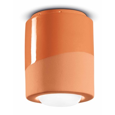 PI Cylinder Flush Mount | Ferroluce at Lightology PI Cylinder Flush Mount
