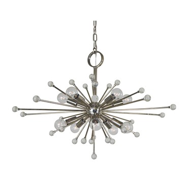 Supernova Oval Chandelier | Framburg at Lightology Supernova Oval Chandelier
