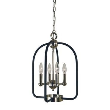 Boulevard Cage Chandelier | Framburg at Lightology Boulevard Cage Chandelier