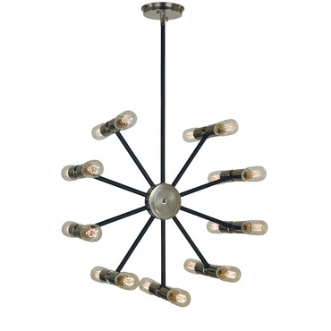 Nebula Chandelier | Framburg at Lightology Nebula Chandelier