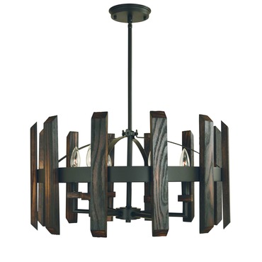 Modern Farmhouse 2 Chandelier | Framburg at Lightology Modern Farmhouse 2 Chandelier