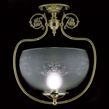 Chancery Semi Flush Ceiling Light