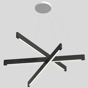 Line Light Trio Cross Pendant | Matthew McCormick at Lightology Line Light Trio Cross Pendant