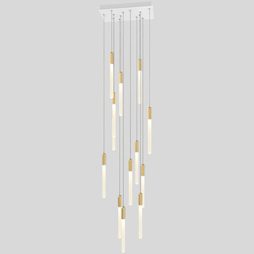 Cascadia Rectangular Multi Light Pendant | Matthew McCormick at Lightology Cascadia Rectangular Multi Light Pendant