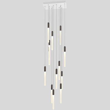 Cascadia Rectangular Multi Light Pendant | Matthew McCormick at Lightology Cascadia Rectangular Multi Light Pendant
