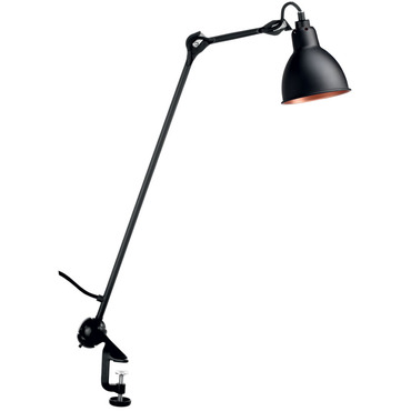 Lampe Gras N201 Round Shade Clamp Base Table Lamp
