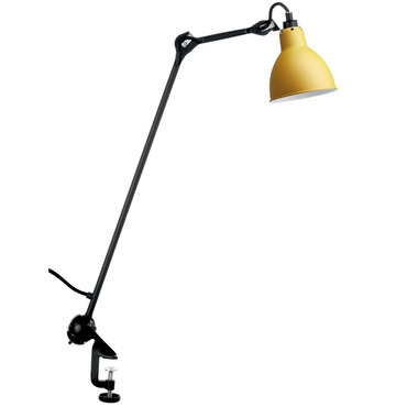Lampe Gras N201 Round Shade Clamp Base Table Lamp